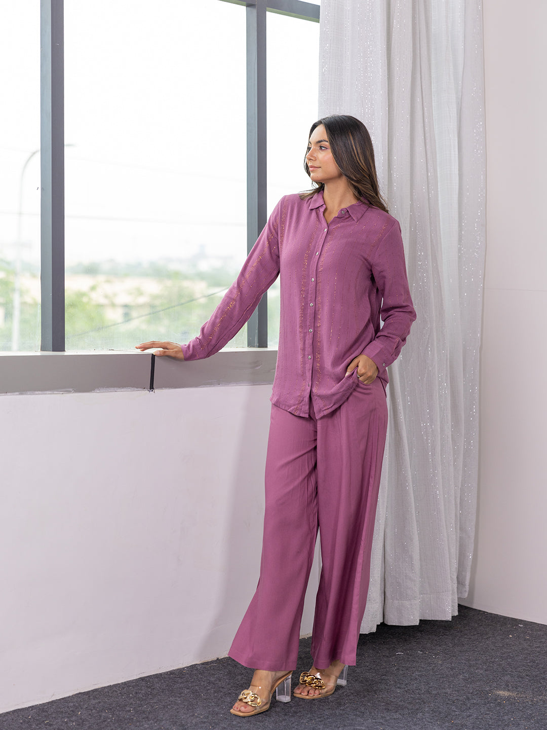 Viva Orchid Co-ord Set