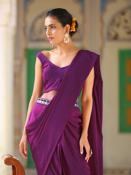 Dhiyona ST Wisteria Purple Blouse