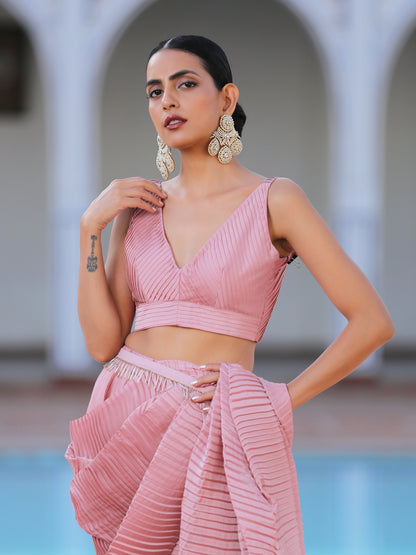 Dhiyona ST Belt - Pink Sequin