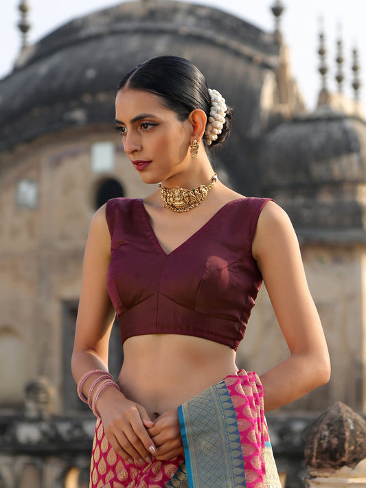 Dhiyona ST Wine Reign Blouse