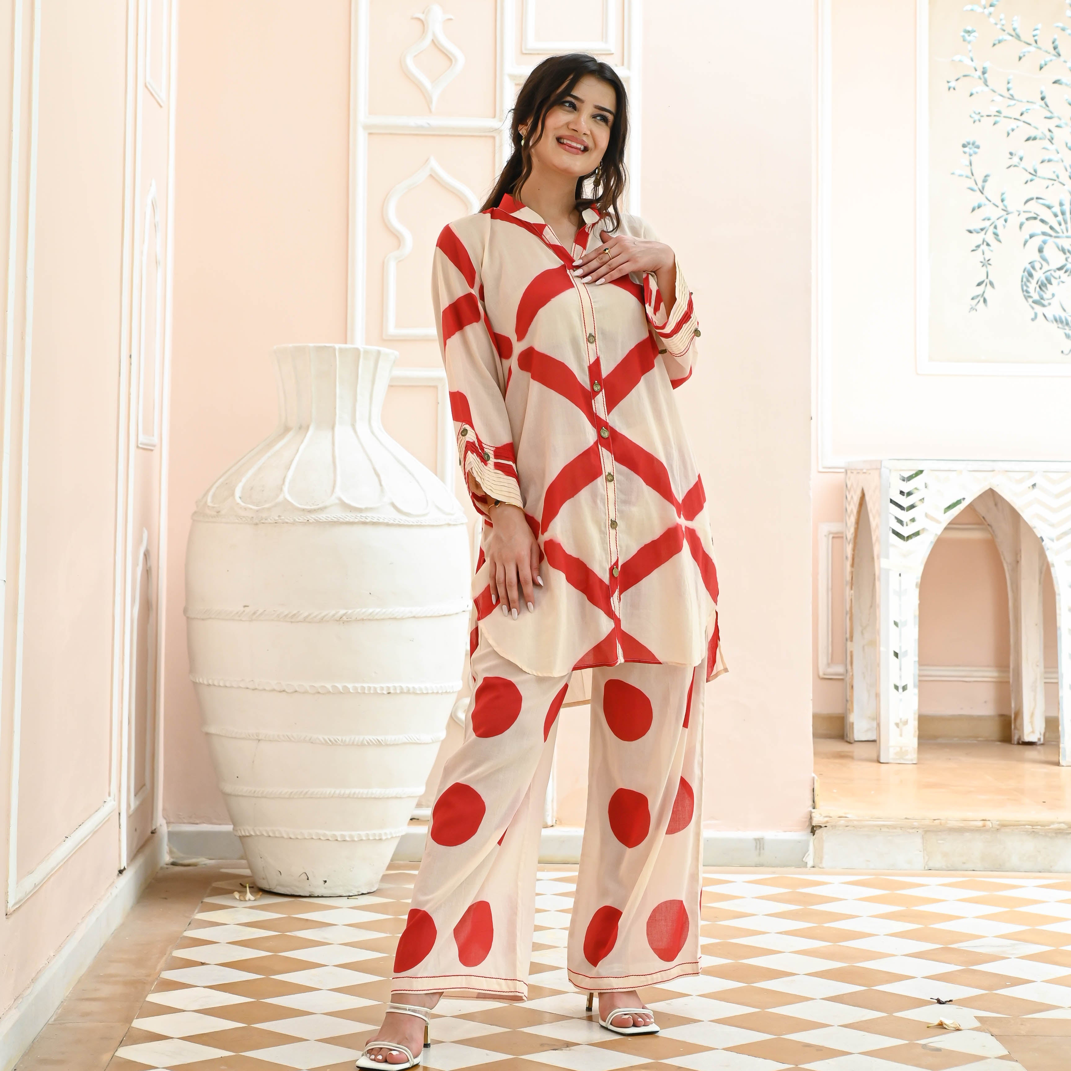 Nirupa Clamp Co-ord Set