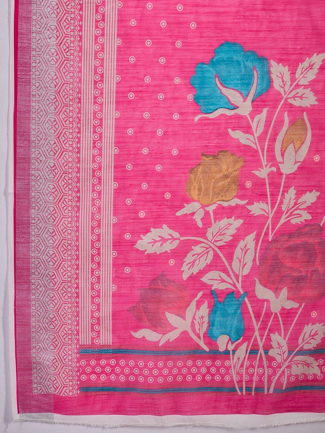 Dhiyona SN Embroidered Zari Work Anarkali Kurta & Palazzo With Dupatta