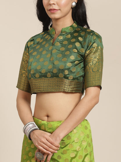Dhiyona RV Women's Banarasi Cotton Silk With Zari weaving Saree  ( KVD1000 )