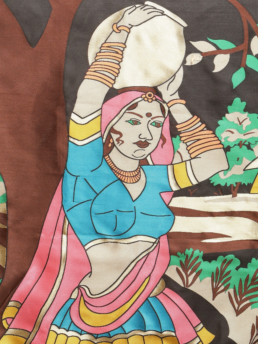 Dhiyona RV Women's Banarasi Jacquard With Zari Weaving And Printed Saree  ( KVD1437 )