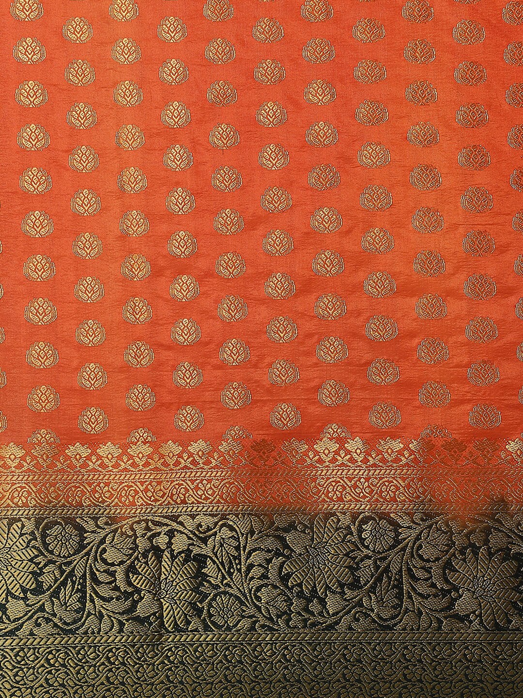 Dhiyona RV Women's Banarasi Cotton Silk With Zari weaving Saree  ( KVD1583 )