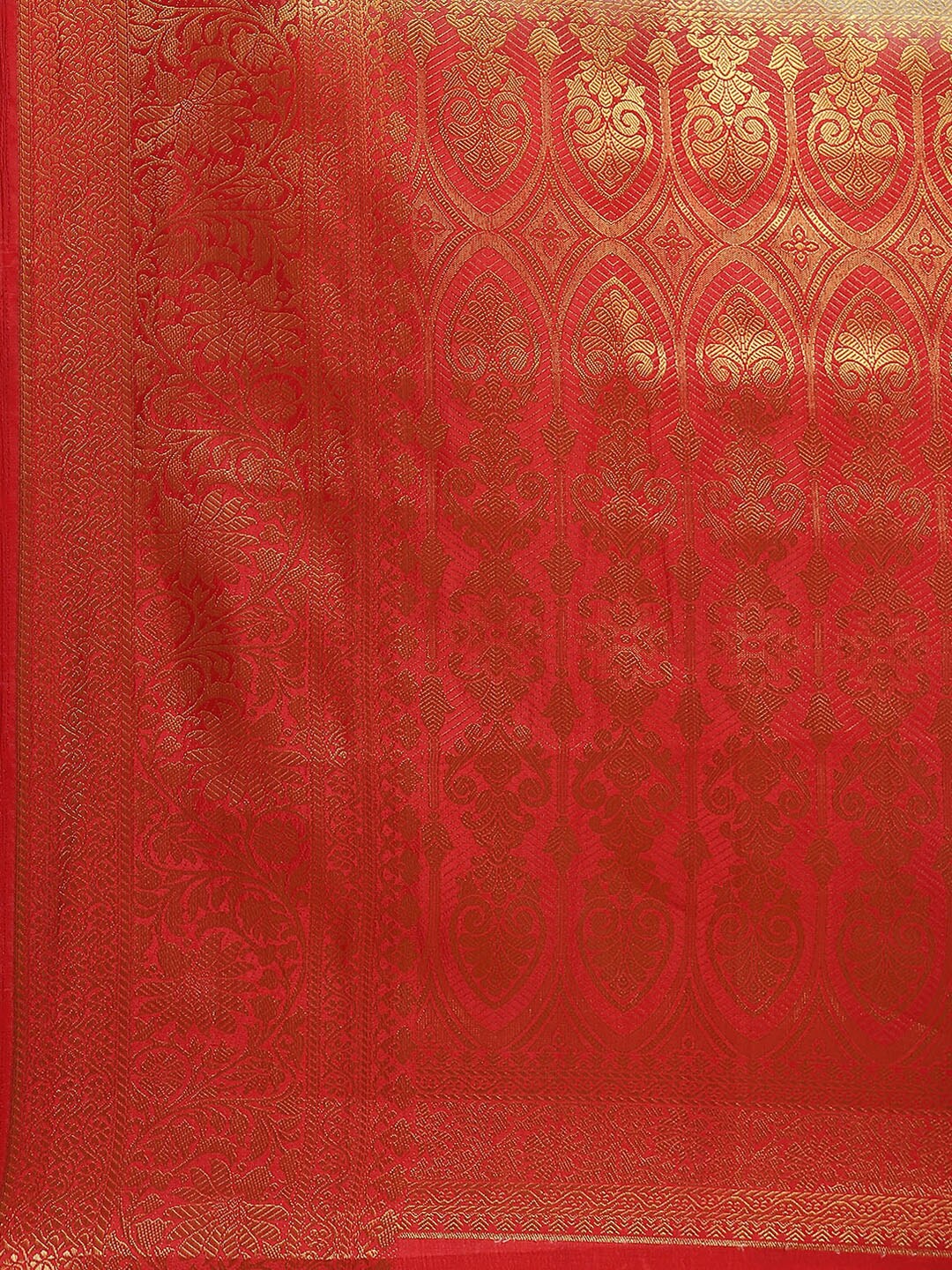 Dhiyona RV Women's Banarasi Cotton Silk With Zari weaving Saree  ( KVD1584 )