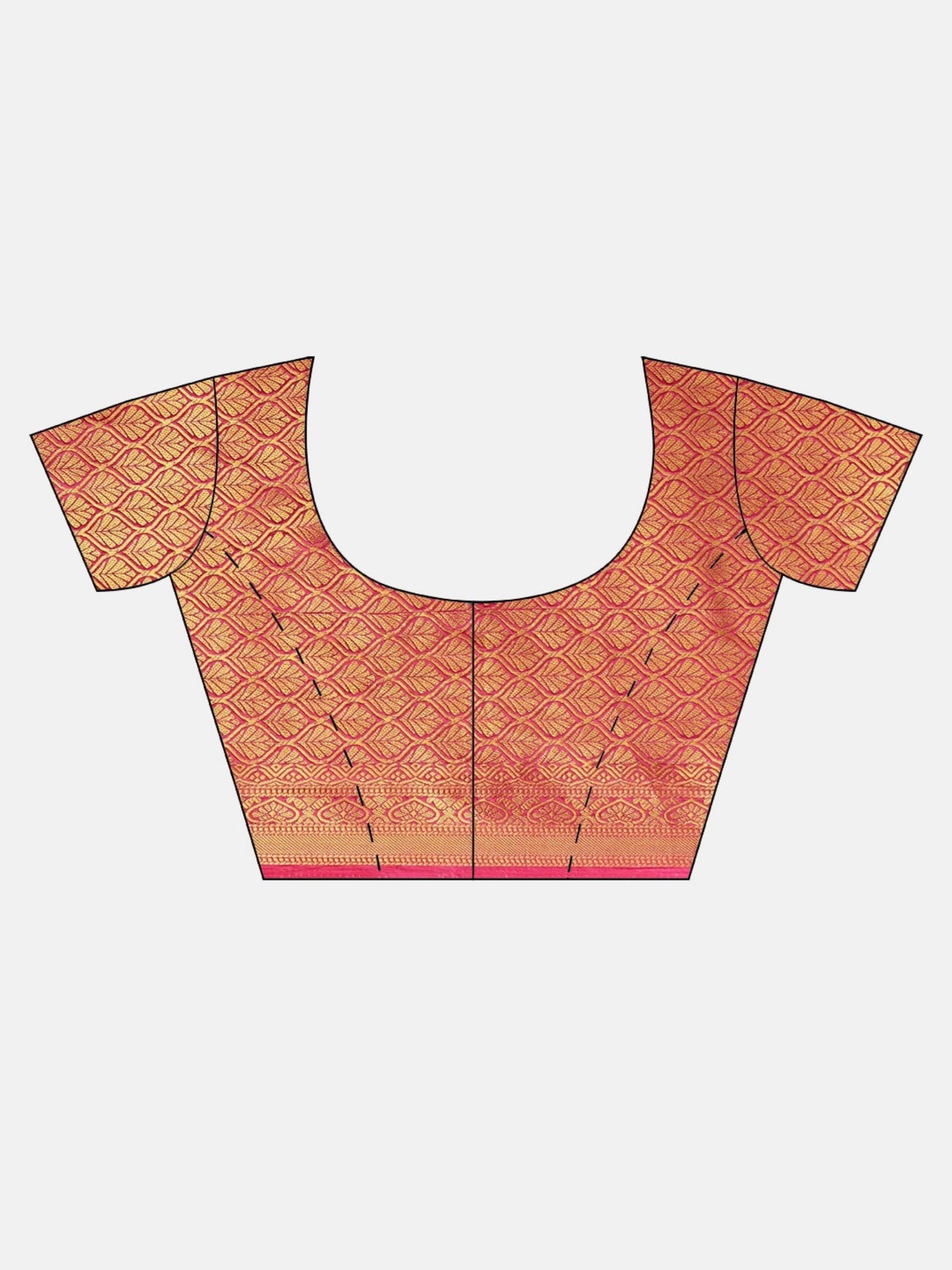 Dhiyona RV Women's Banarasi Silk With Jacquard Print Saree  ( KVD685 )