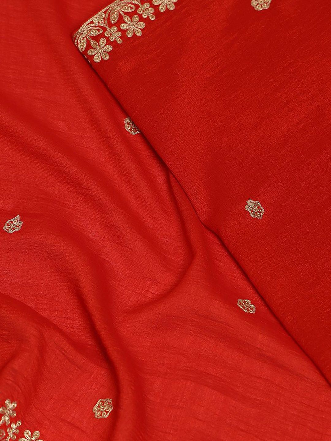 Dhiyona SO Women's Women Ethnic Motifs Embroidered Beads and Stones Kurta & Trousers With Dupatta