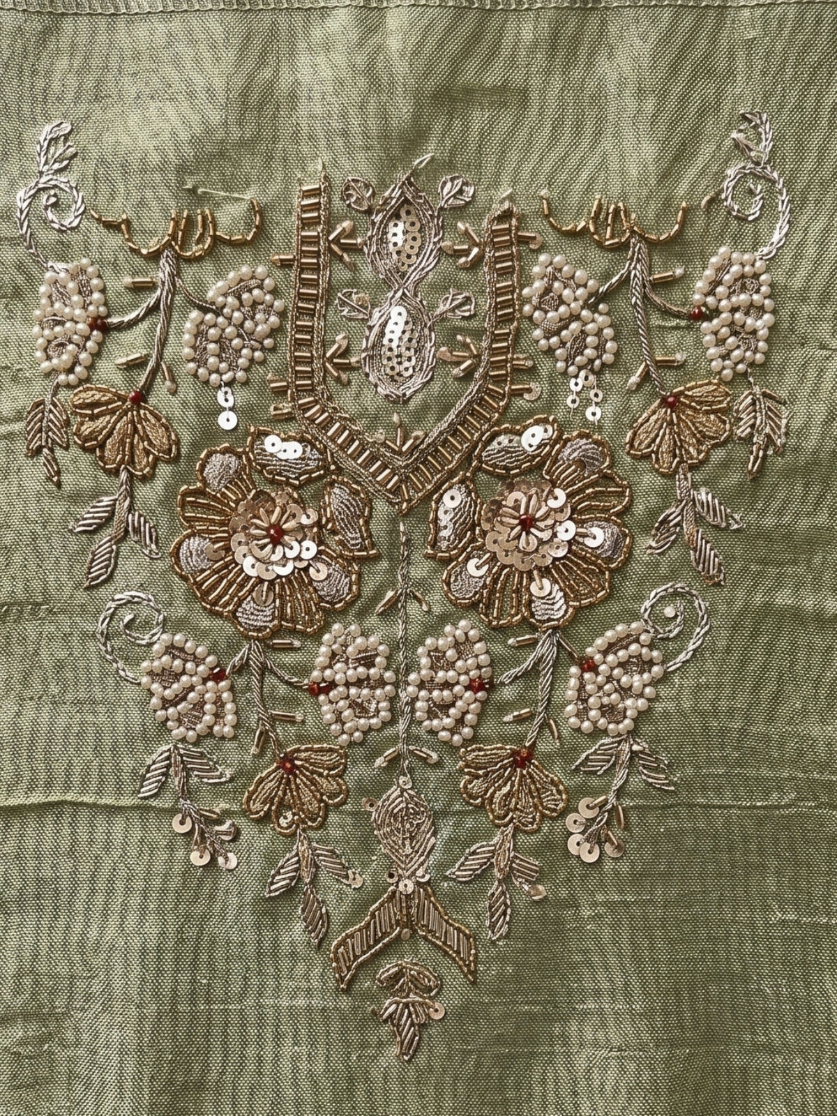 Salvi Moss Handwork Farshi Suit Set