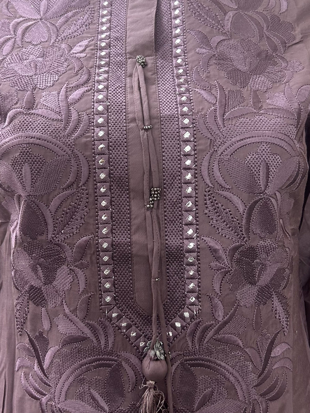 Shakti Misty Embroidery Farshi Kurta Pant set