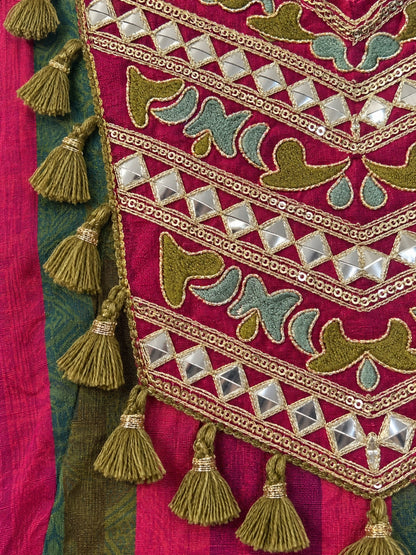 Shakti Rose Handwork Farshi Co-Ord Set