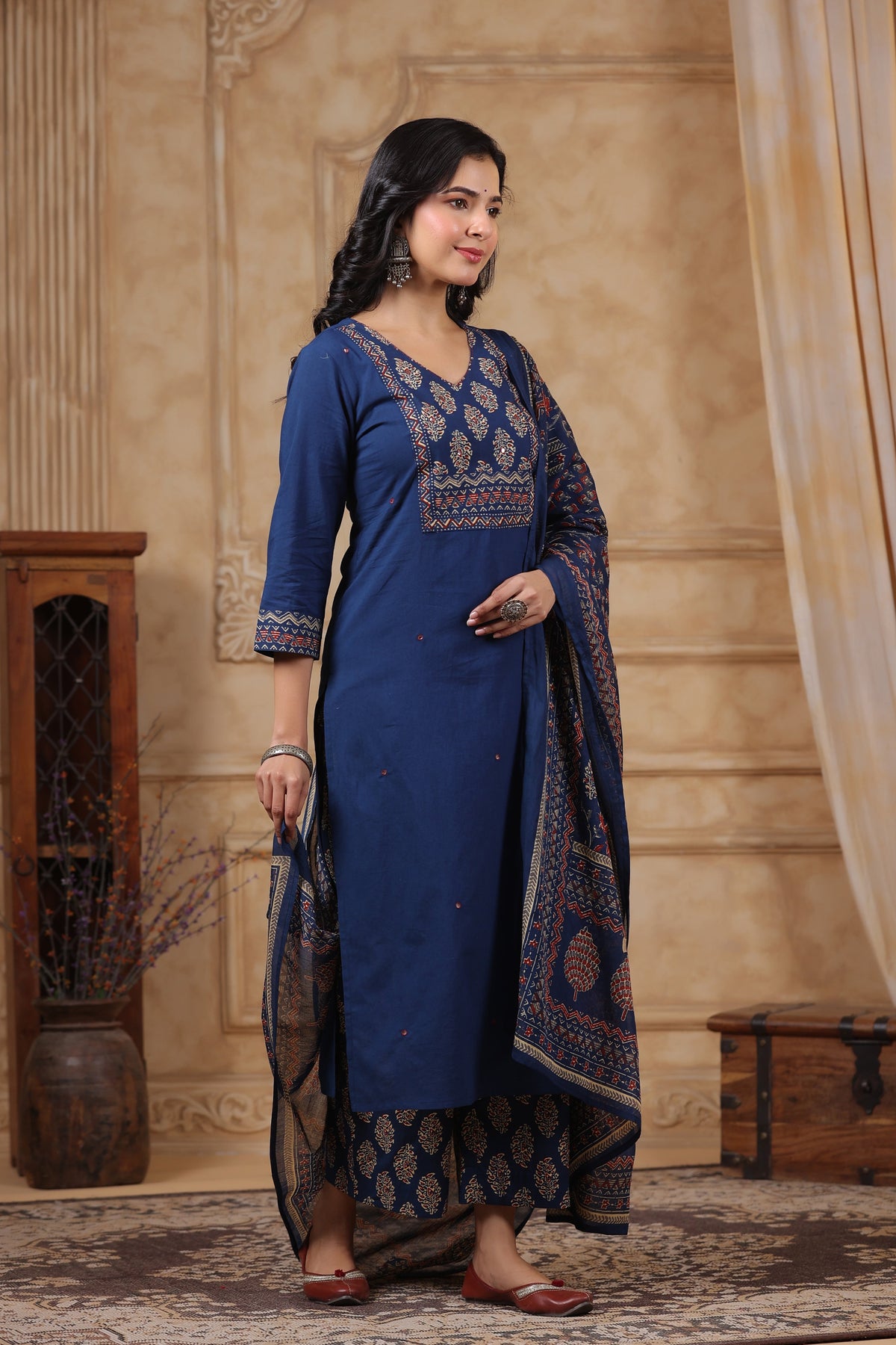 Hiya YaleBlue Cotton Suit Set