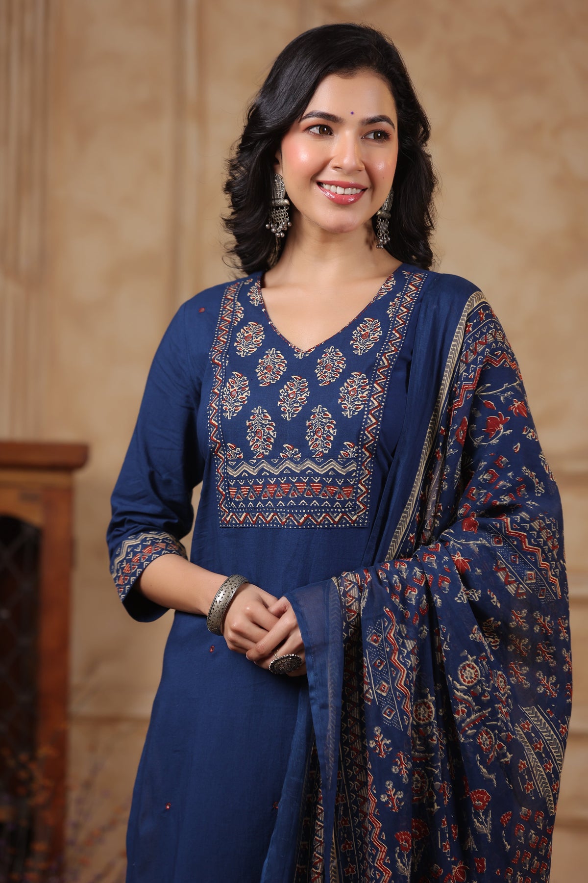 Hiya YaleBlue Cotton Suit Set