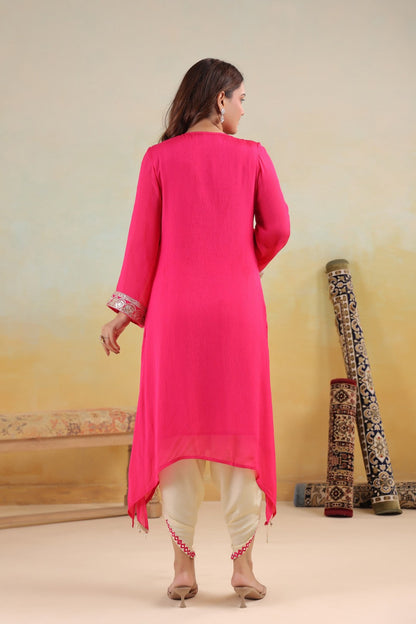 Sera rosy premium embroidery kurta pant set