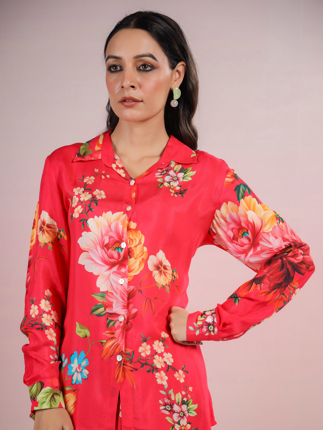 Tracy Imperial Floral Printed Co-ord Set