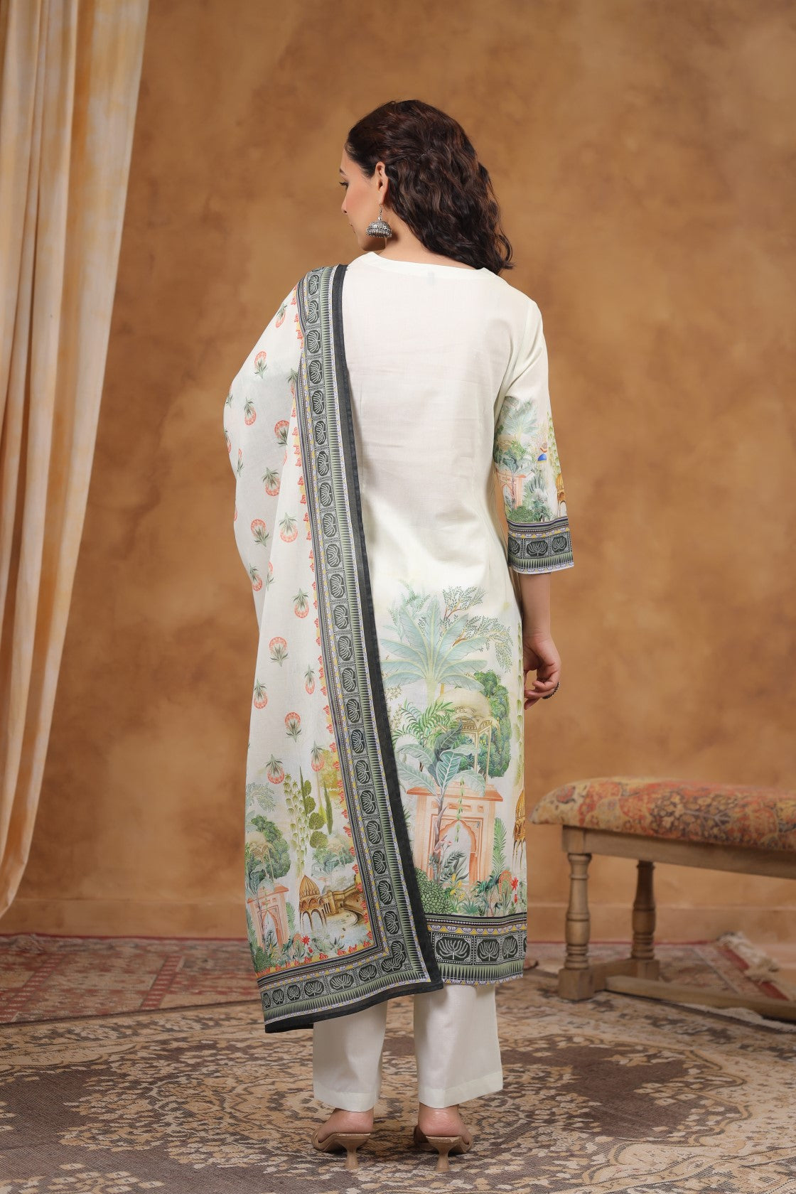 SAKSHI DOVE COTTON SUIT SET