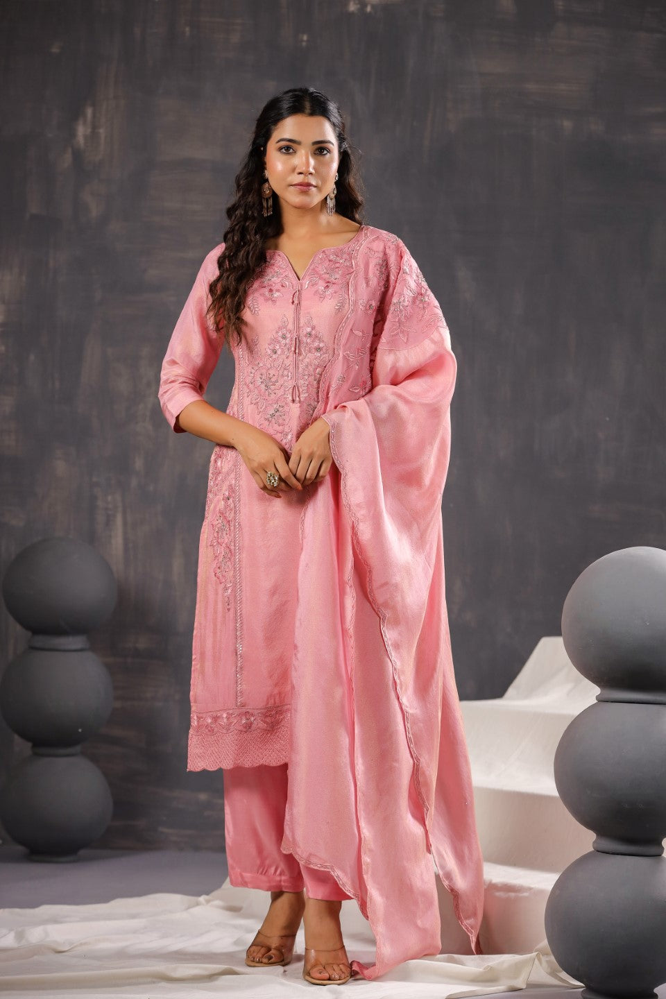 RITVI FLAMINGO FULL HEAVY WORK SUIT SET