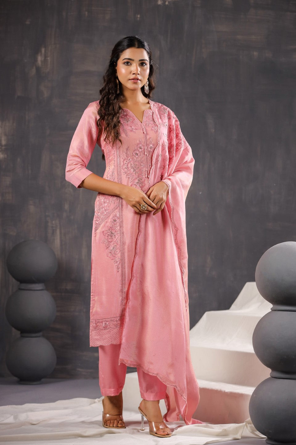 RITVI FLAMINGO FULL HEAVY WORK SUIT SET