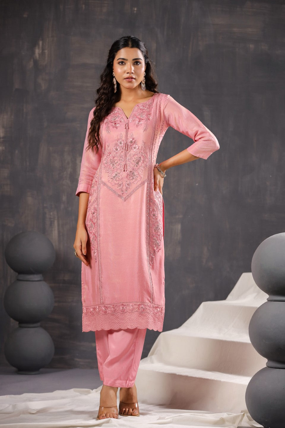 RITVI FLAMINGO FULL HEAVY WORK SUIT SET