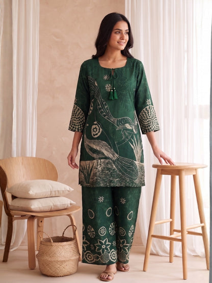 Myra Moss Printed Co-Ord Set