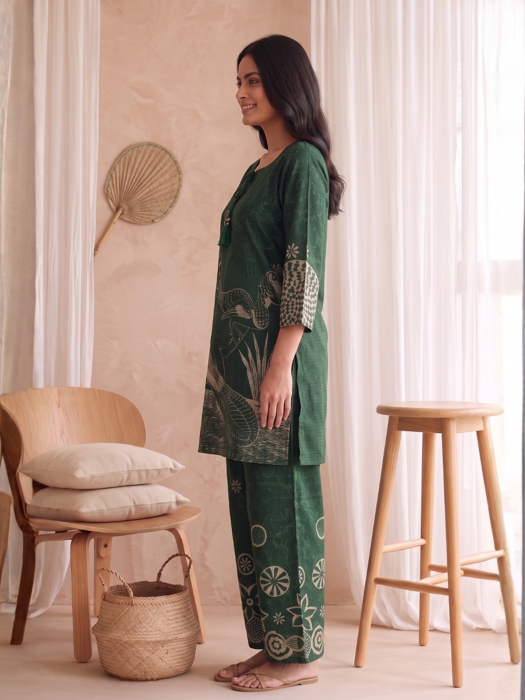 Myra Moss Printed Co-Ord Set
