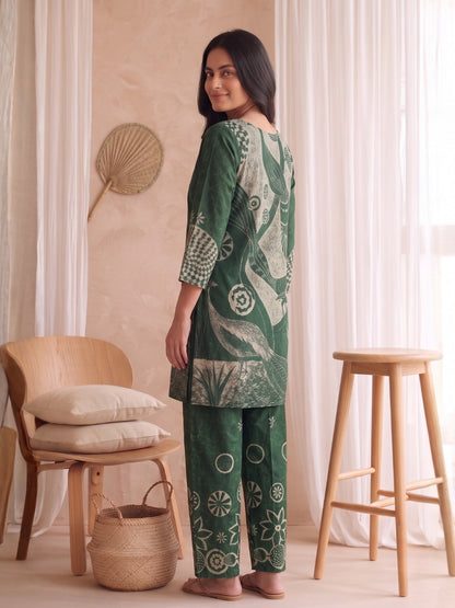 Myra Moss Printed Co-Ord Set