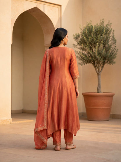 Preity Blush Work Suit Set