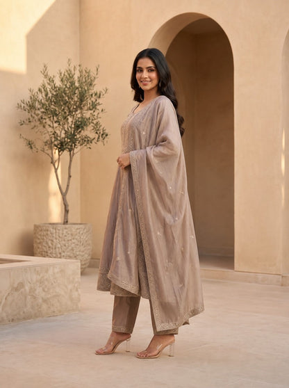 Preity Cloud Work Suit Set