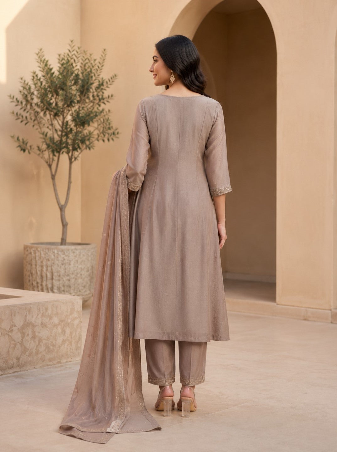 Preity Cloud Work Suit Set