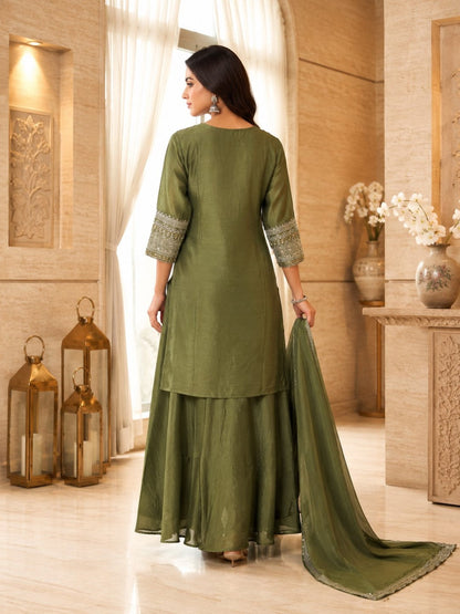 Preity Forest Full Work Suit Set