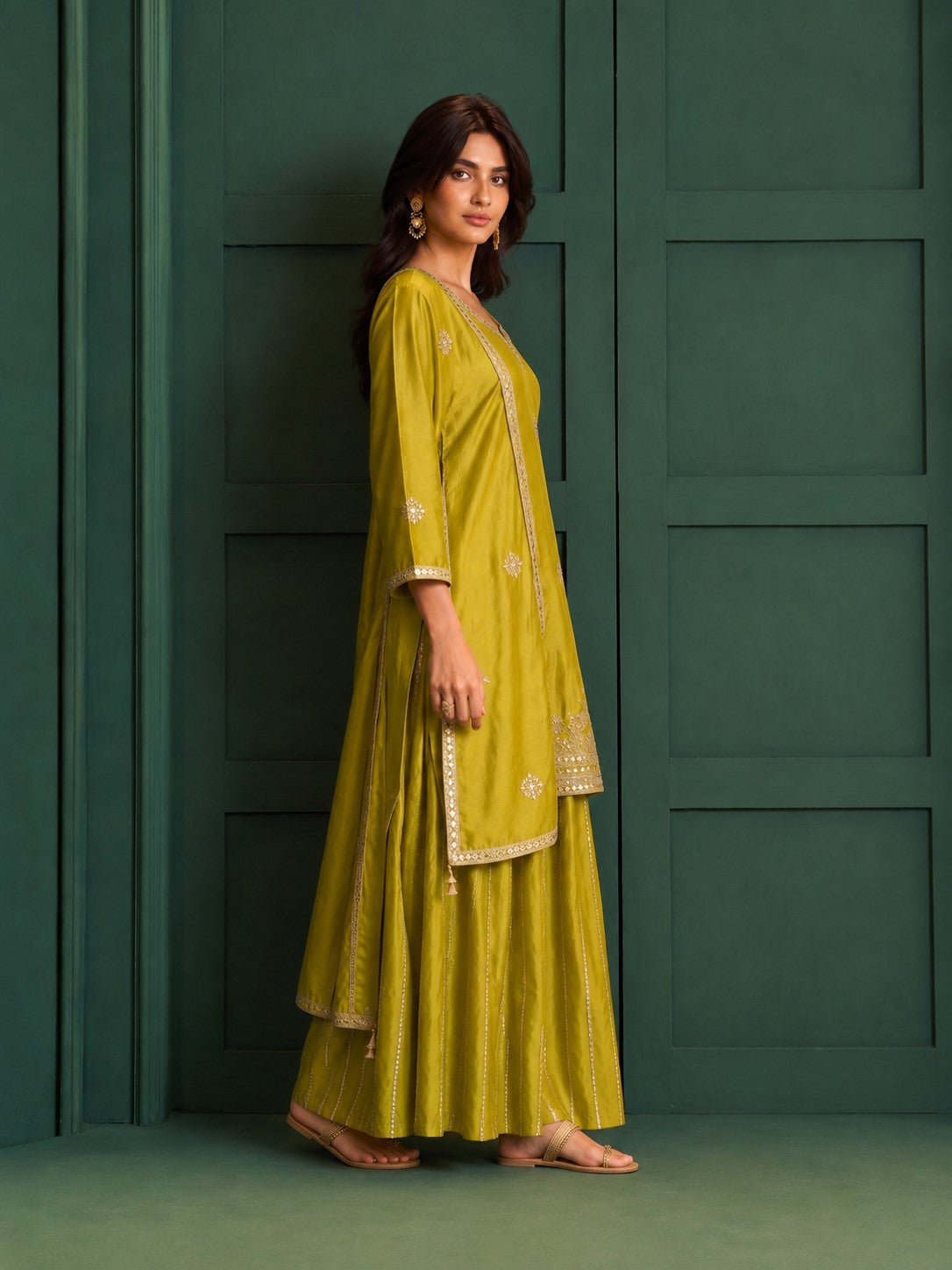 Preity Pear Full Work Suit Set