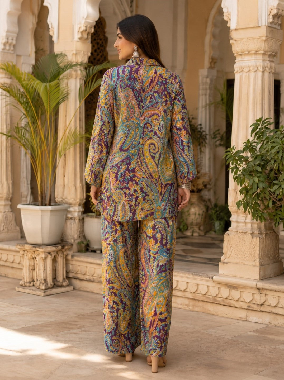 Surbhi Iris Printed Cotton Co-Ord Set