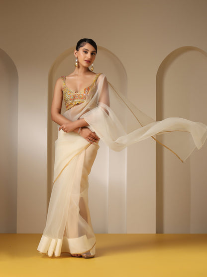 Dhiyona ST Morning Dew Organza Cloud Saree