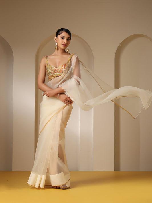 Dhiyona ST Morning Dew Organza Cloud Saree
