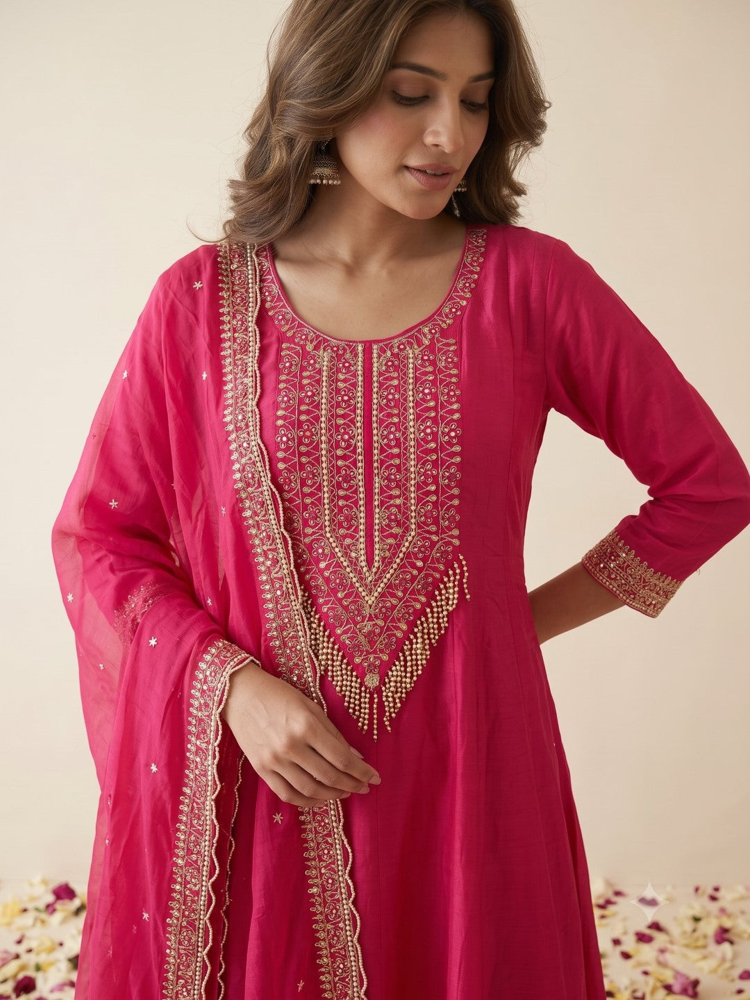 Swades ballet work suit set