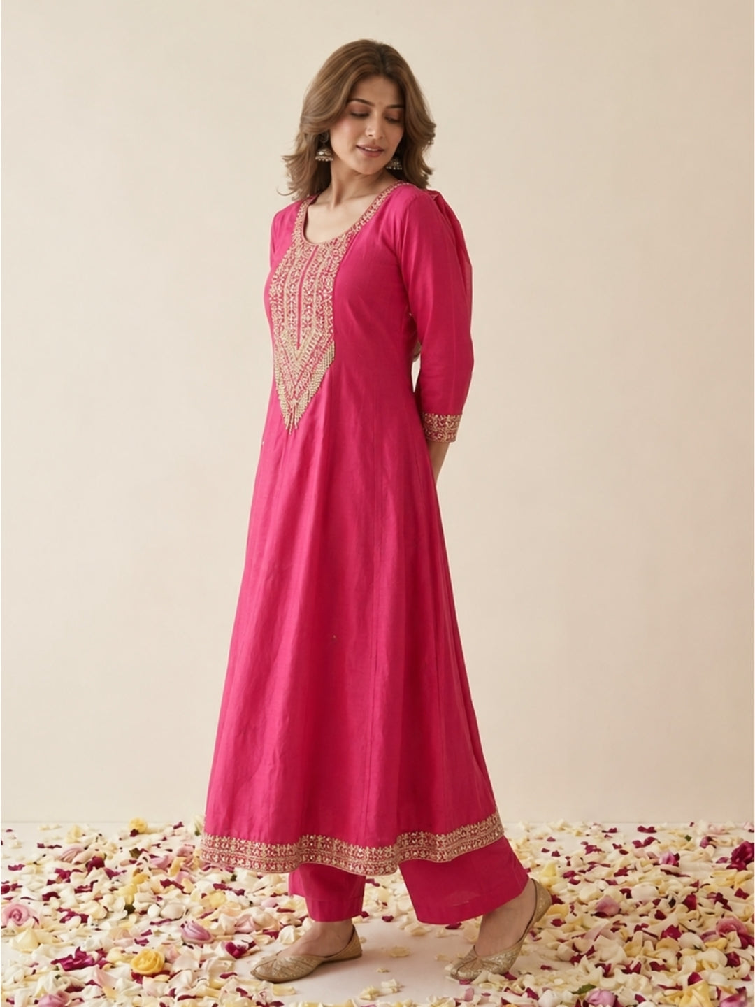 Swades ballet work suit set