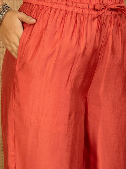 Embroidered Kurta With Patiala