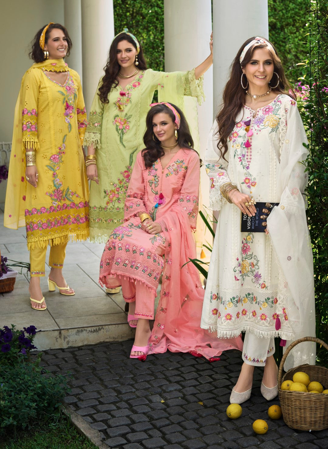 Nayla Rose Embroidery Premium Lawn Suit Set