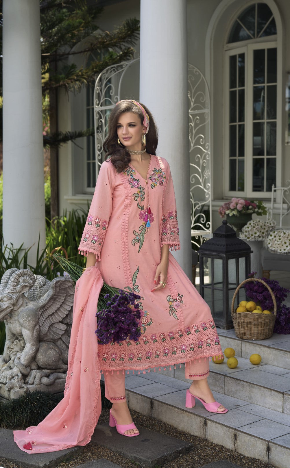Nayla Rose Embroidery Premium Lawn Suit Set