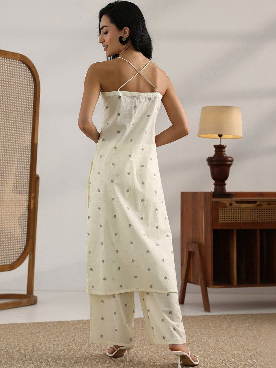 Women Ethnic Motifs Printed Regular Kurta with Palazzos