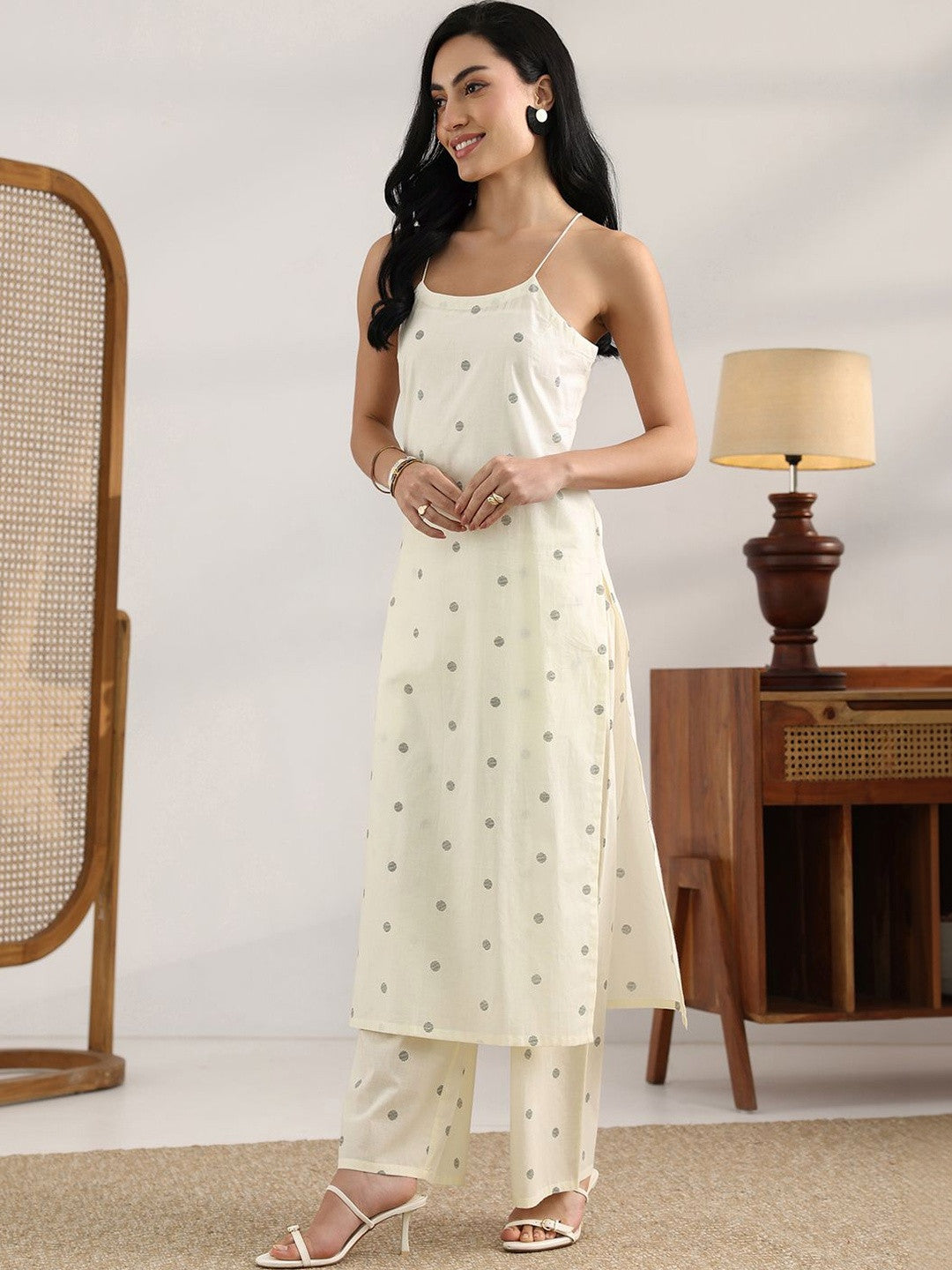 Women Ethnic Motifs Printed Regular Kurta with Palazzos