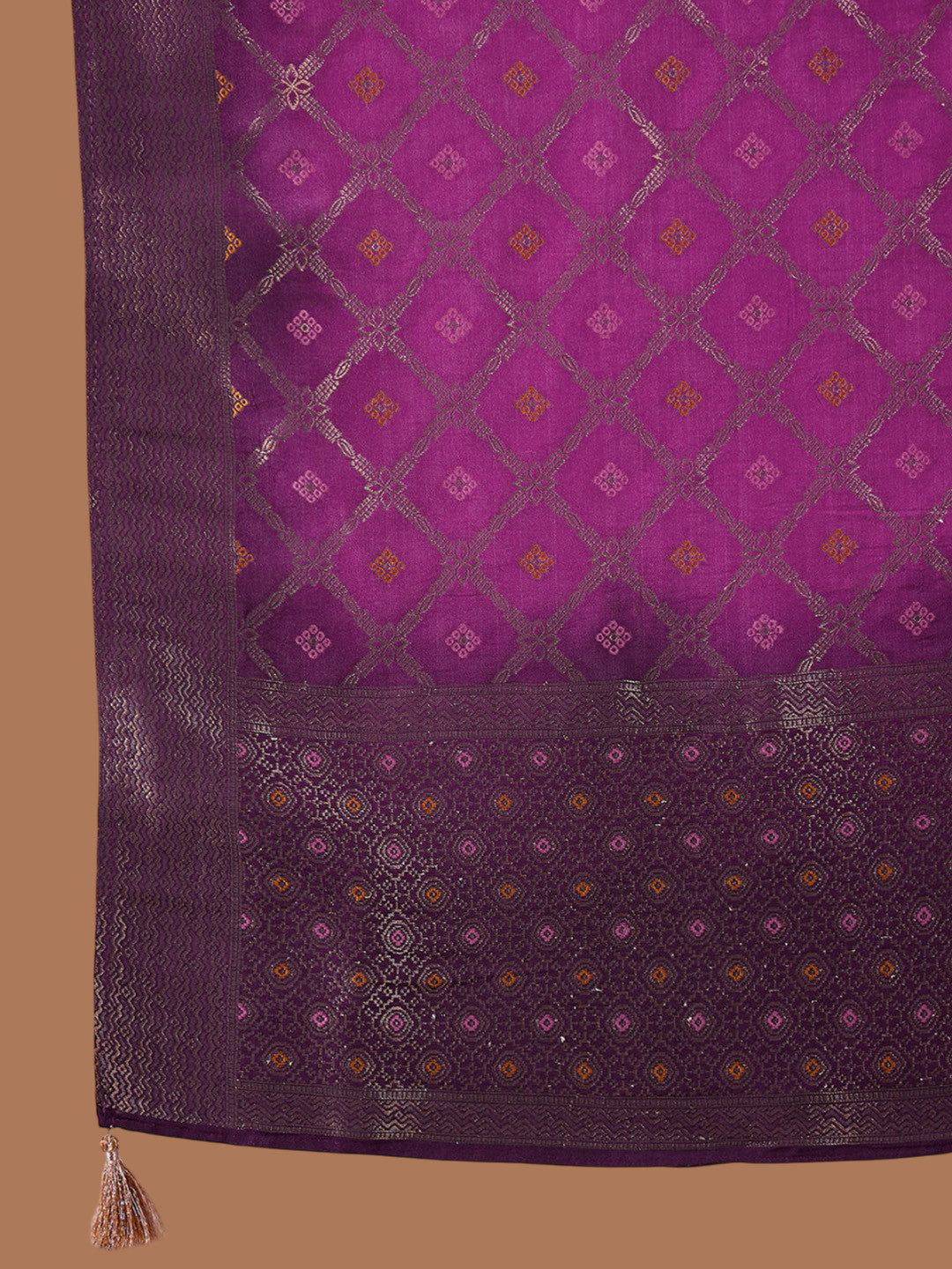Women Floral Embroidered A-Line Kurta with Trousers & Dupatta