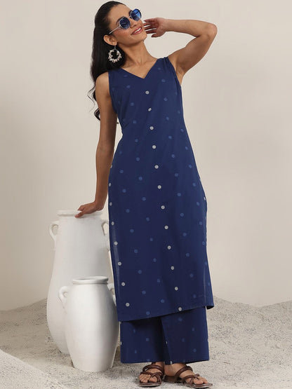 Women Ethnic Motifs Printed Regular Kurta with Palazzos