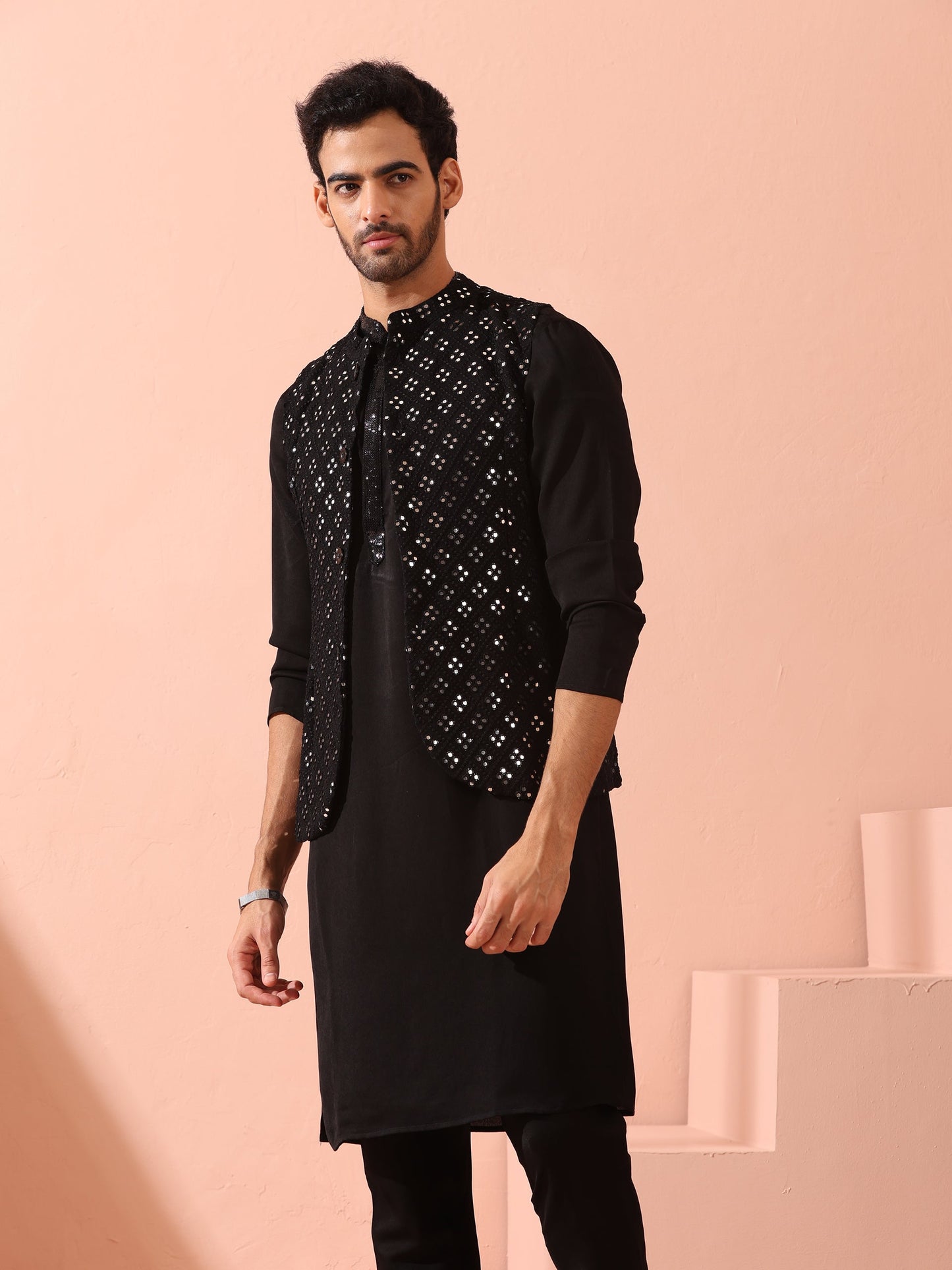 Dhiyona ST Mirror Black Jacket