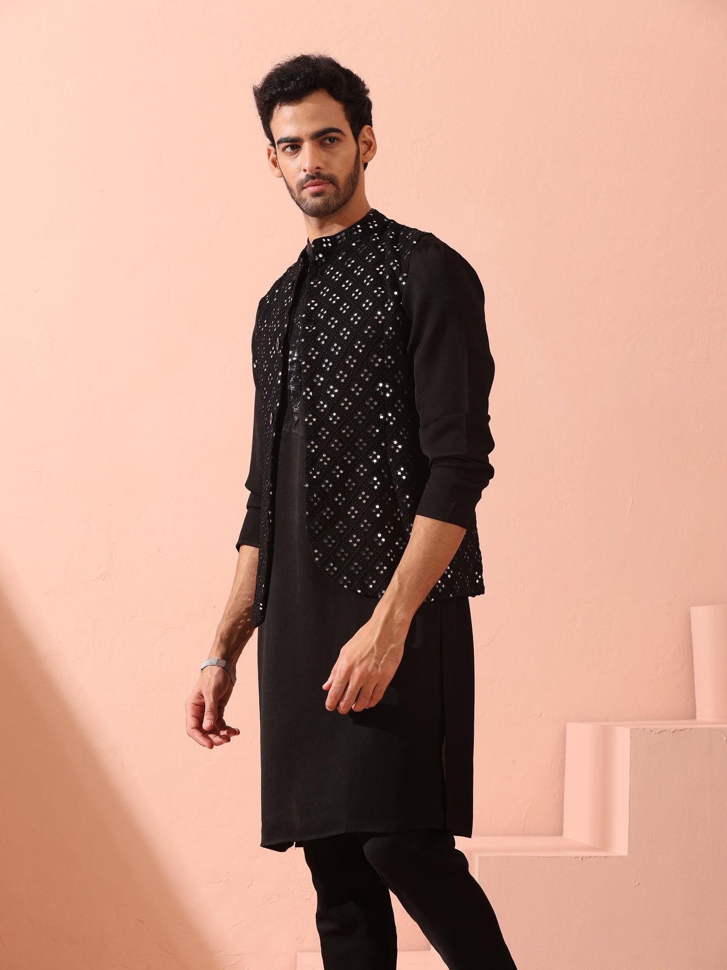 Dhiyona ST Mirror Black Jacket