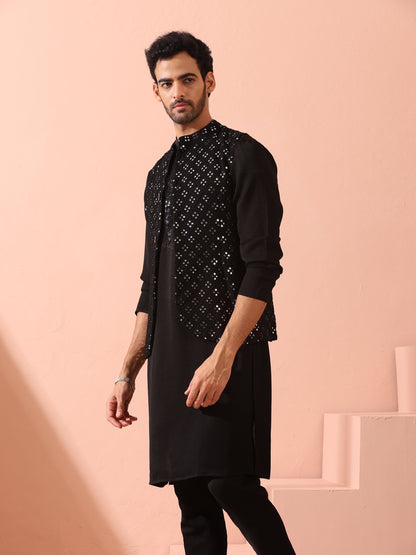 Dhiyona ST Mirror Black Jacket