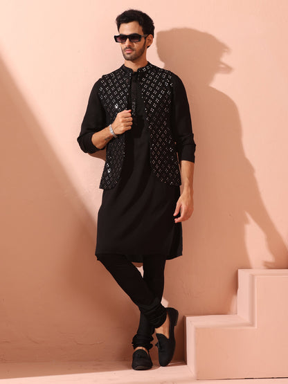 Dhiyona ST Mirror Black Jacket