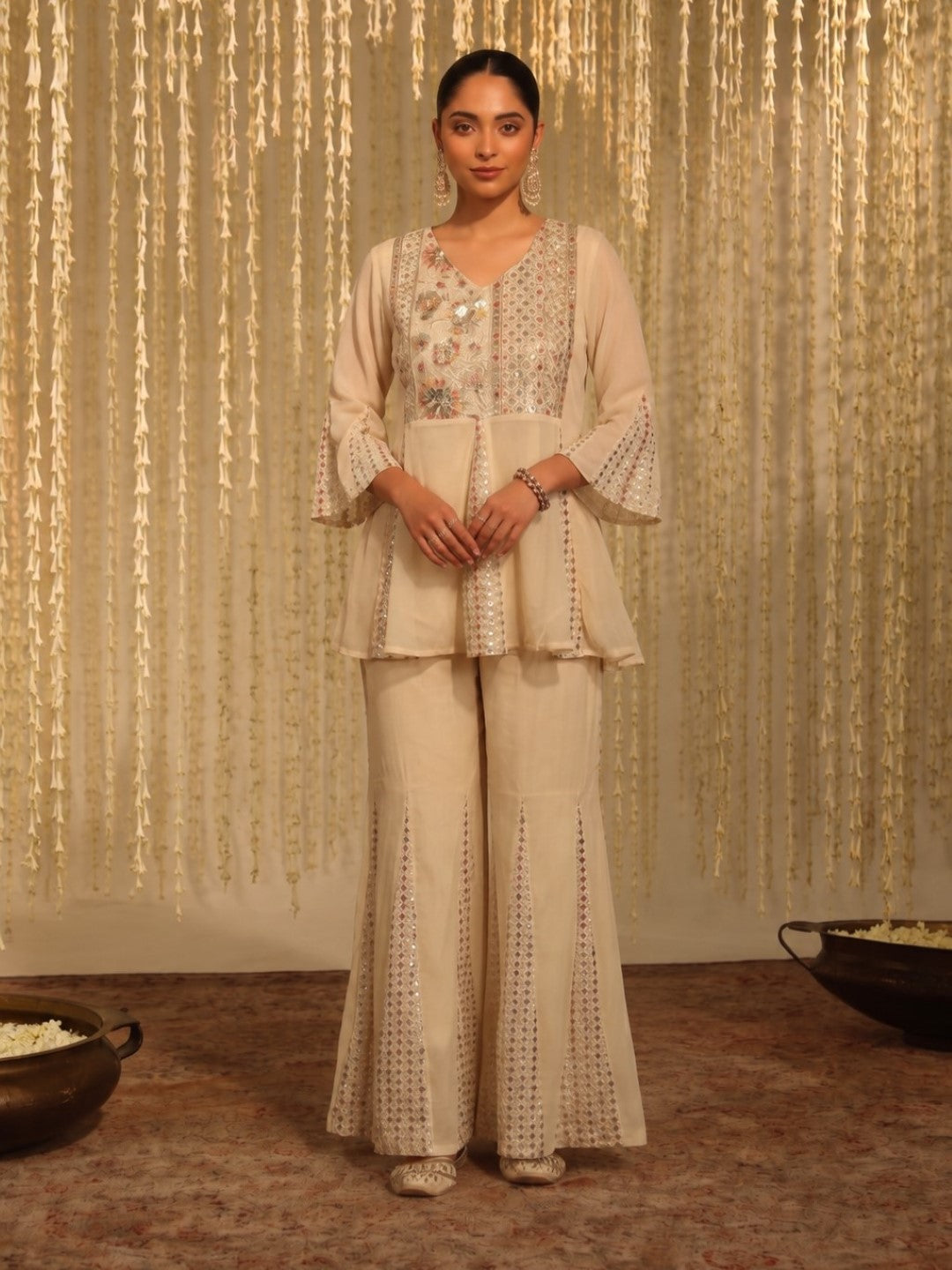 Tatva Bombay Embroidery Co-Ord Set
