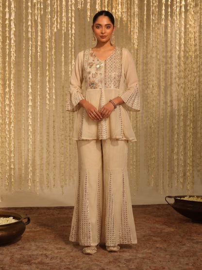 Tatva Bombay Embroidery Co-Ord Set