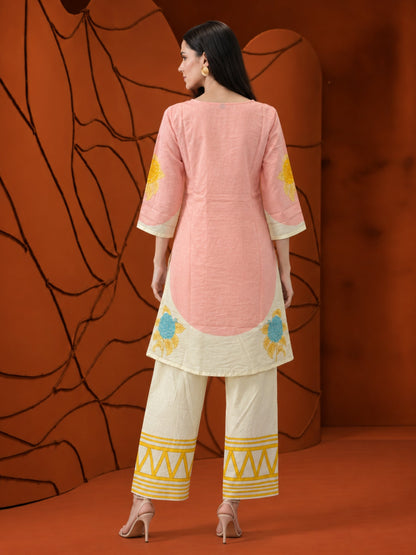 Tatva Brink Cotton Kurta Farshi Set